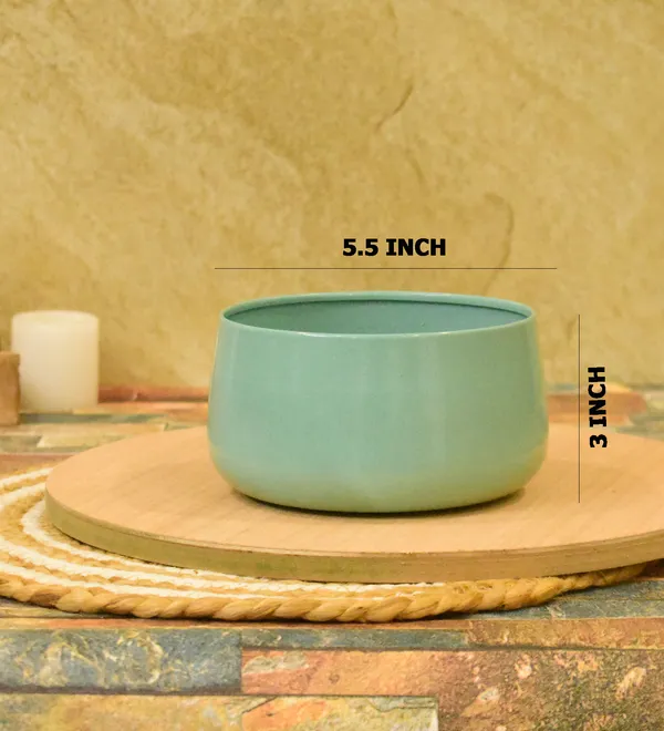 Light_Blue_Planters_for_Home_Decor,Indoor,Outdoor,Plant_Container_5.5,3inch