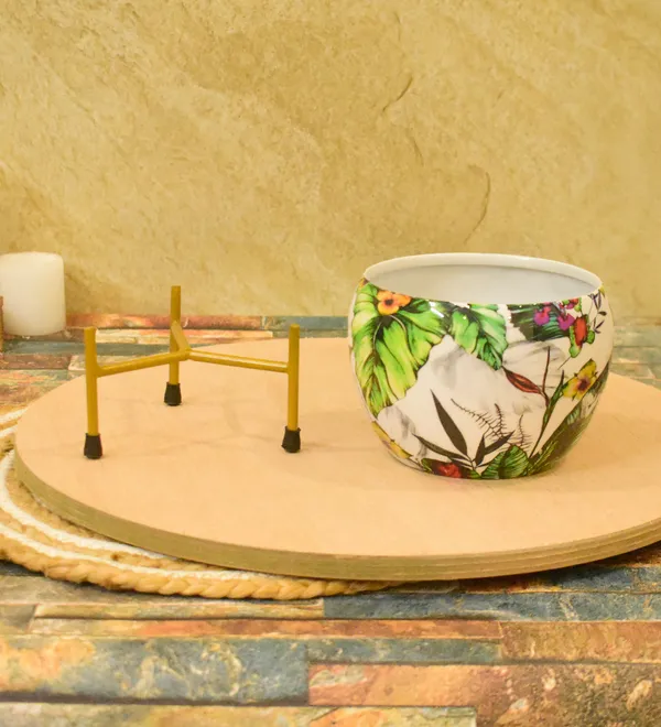 multi_color_Meenakari_Handmade_Pitalnagi_Pots_And_Planter,Home,Indoor,Outdoor,Plant_Container