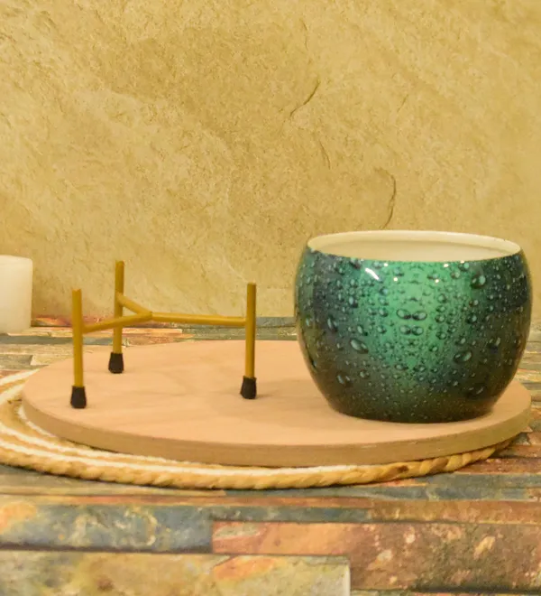 multi_color_Meenakari_Handmade_Pitalnagi_Pots_And_Planter,Home,Indoor,Outdoor,Plant_Container