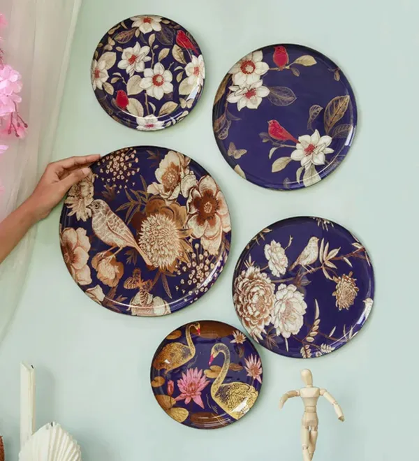 Handmade_Meenkari_Hanging_Wall_Decor_OrientalBloom(Pack4,12In,10In,10In,8In,8In)