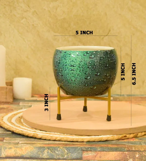 multi_color_Meenakari_Handmade_Pitalnagi_Pots_And_Planter,Home,Indoor,Outdoor,Plant_Container