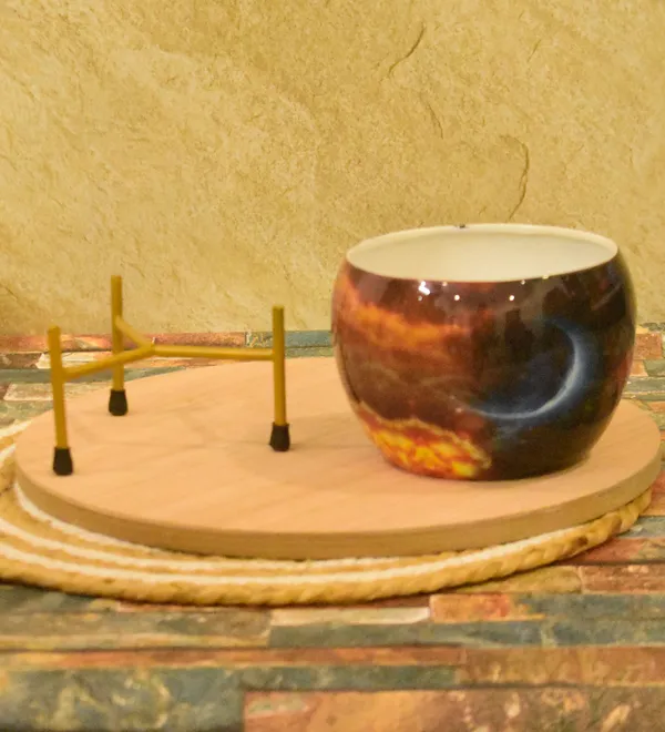 multi_color_Meenakari_Handmade_Pitalnagi_Pots_And_Planter,Home,Indoor,Outdoor,Plant_Container
