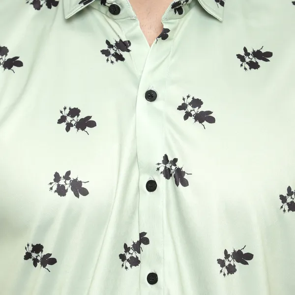 Lycra_Blend_Light_Green_Designer_Printed_Half_Sleeve_Shirt