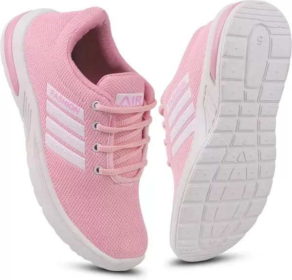 Pink_Stylish_Casual_Sneakers_Sports_Running_Shoes_For_Women