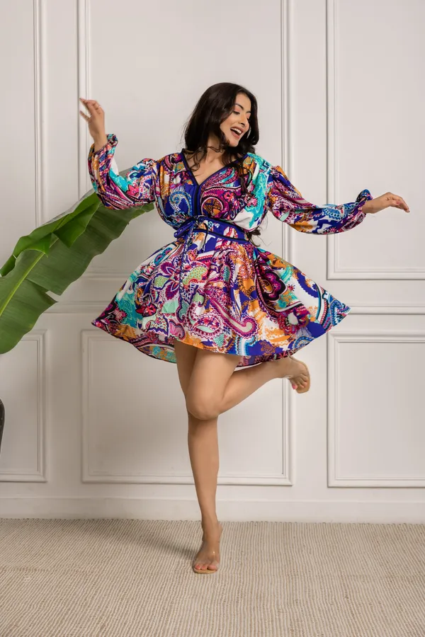 Abstract_Print_Dubbed_Georgette_Mini_Dress