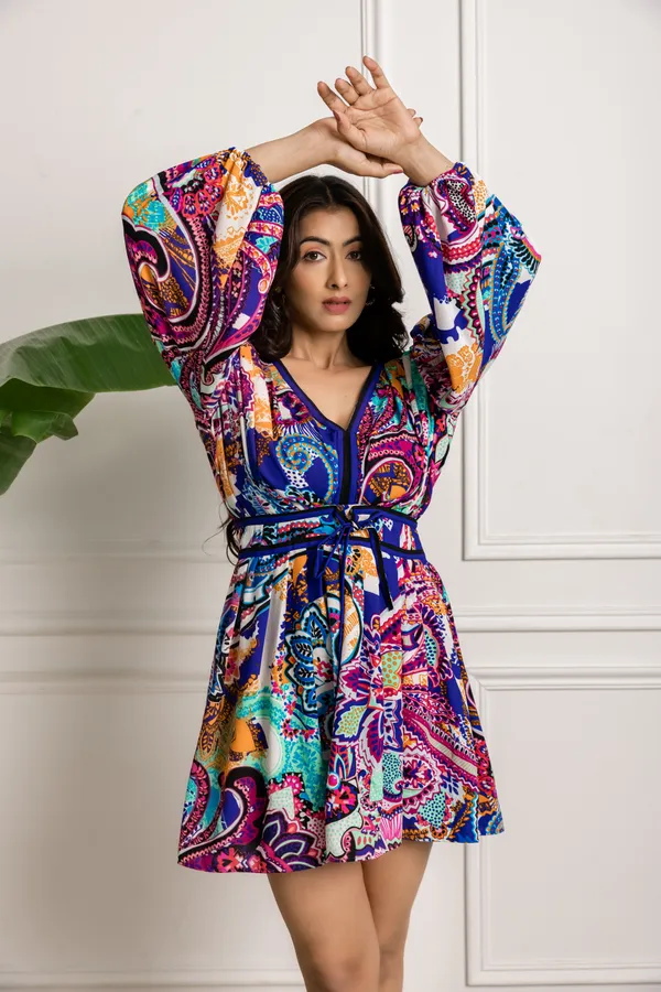 Abstract_Print_Dubbed_Georgette_Mini_Dress