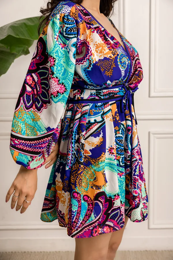 Abstract_Print_Dubbed_Georgette_Mini_Dress