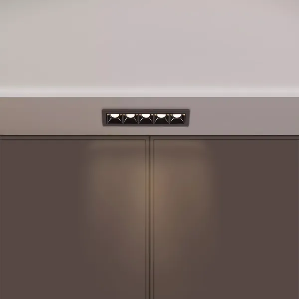 5_Way_Linea_RECESS_COB_DOWNLIGHTS_12_Watt_Aluminium_BLACK_BODY