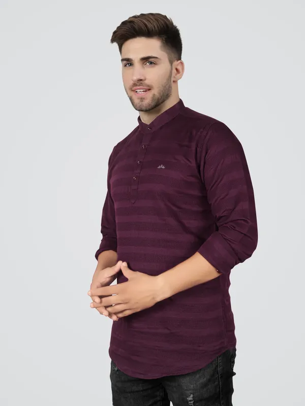 JB_Just_Black_Men's_Short_Kurta