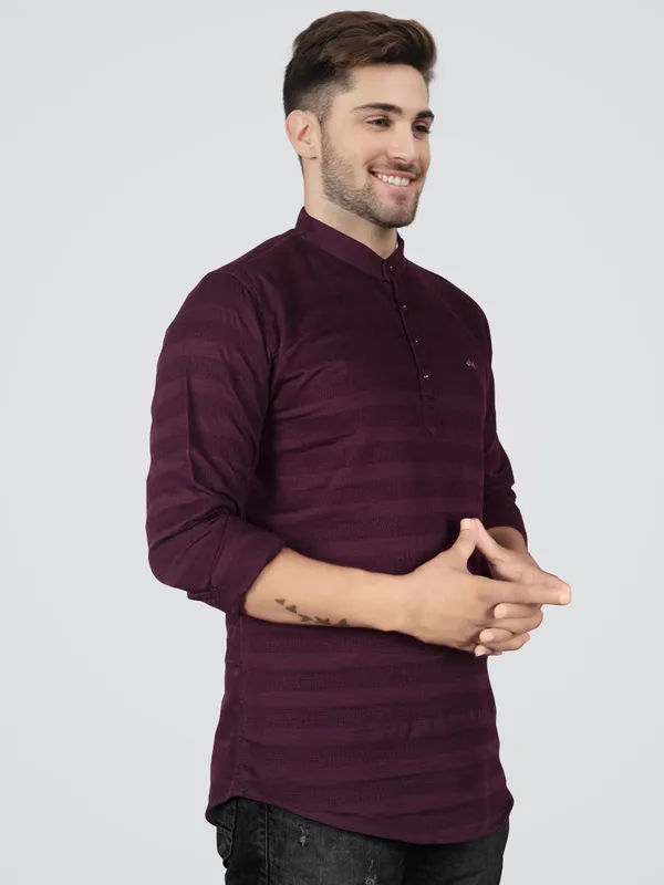JB_Just_Black_Men's_Short_Kurta