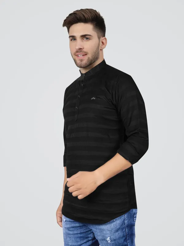 JB_Just_Black_Men's_Short_Kurta