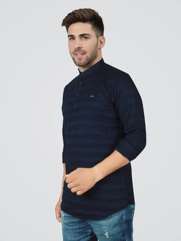 JB_Just_Black_Men's_Short_Kurta
