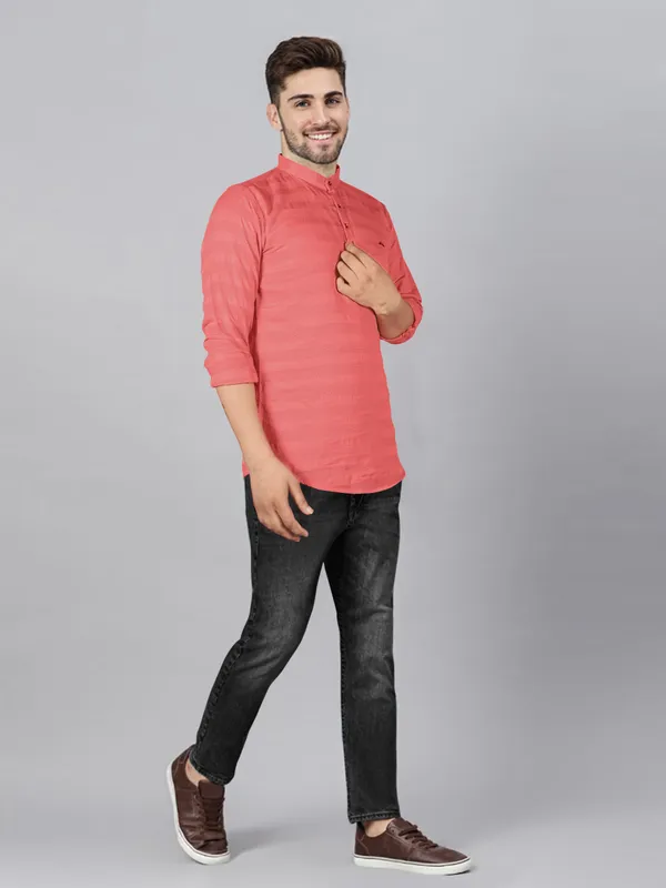 JB_Just_Black_Men's_Short_Kurta