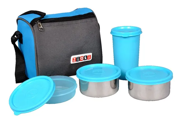 Sky_Blue_Steel_(Set_of_4_)_Tiffin_With_Bag
