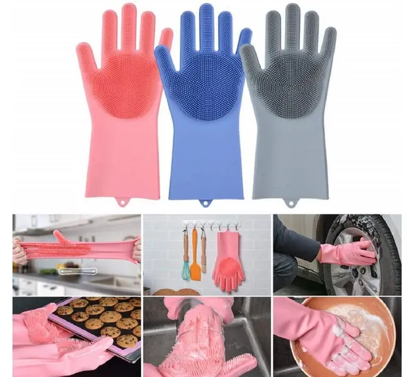 Multicolor_Silicon_Wash_Cleaning_Gloves