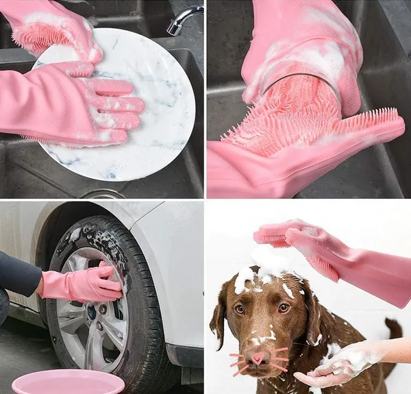 Multicolor_Silicon_Wash_Cleaning_Gloves