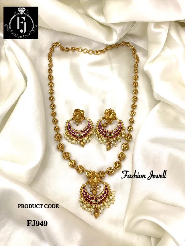 Saisa_Kempu_Motif__Chain_Necklace_Set