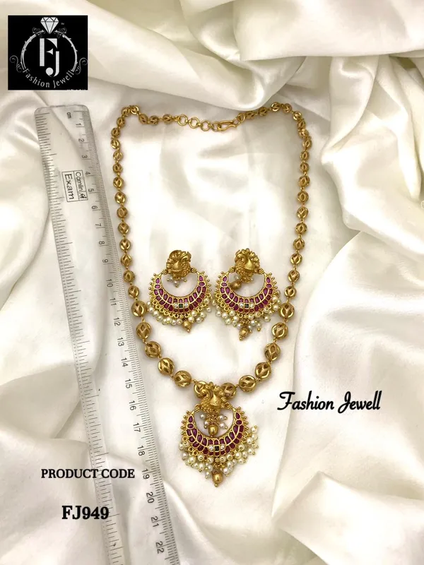 Saisa_Kempu_Motif__Chain_Necklace_Set