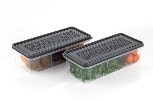 Adhesive_Rotatable_Hook_And_Fridge_Container_Grey_Combo_Set_(Plastic)