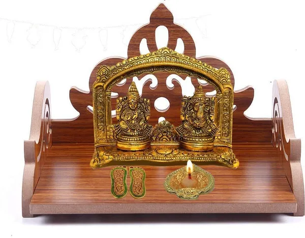 Gold_Plated_Spiritual_Laxmi_Ganesh_Statue_with_Diya_and_Laxmi_Charan_Paduka_Showpiece_-_12_cm_(Metal,_Gold)