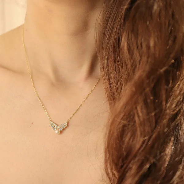 unique_Rose_Gold_Plated_Pendant_Chain_For_Womens