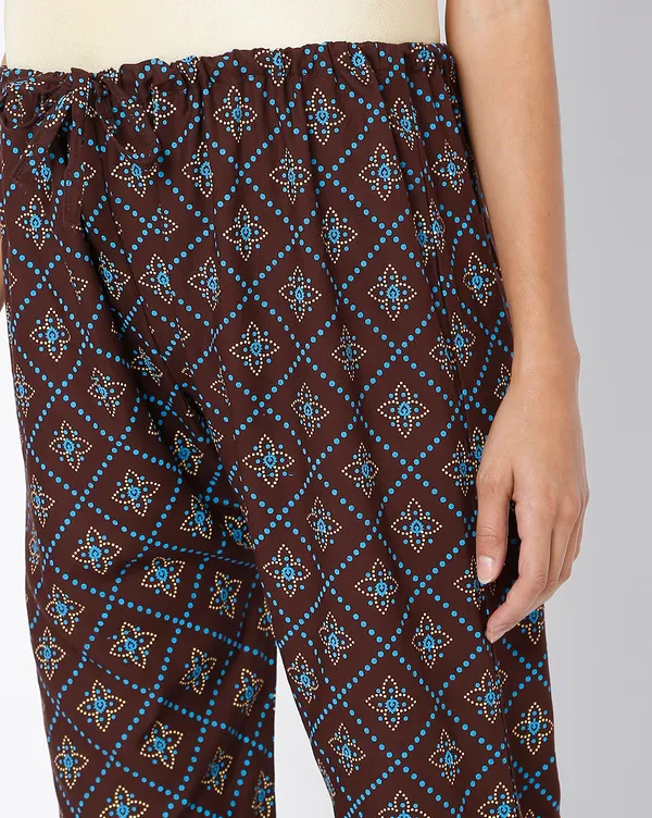 Brown_Feeding_Night_Suits_With_Zippers_(Top_&_Bottom)