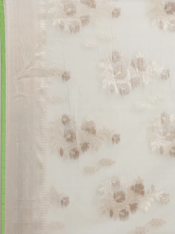 Beige_Masrise_Cotton/Cotton_Banarasi_Sarees_For_Women