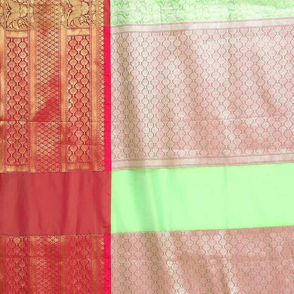 Green_Kanchi_Silk/Brocade_Banarasi_Sarees_For_Women