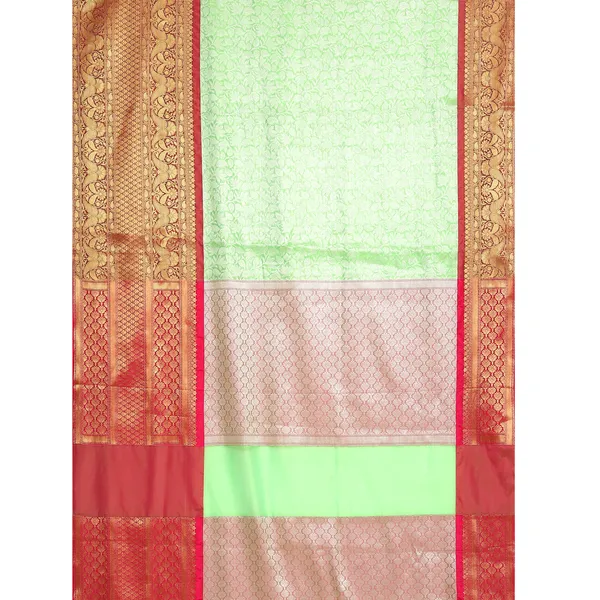 Green_Kanchi_Silk/Brocade_Banarasi_Sarees_For_Women
