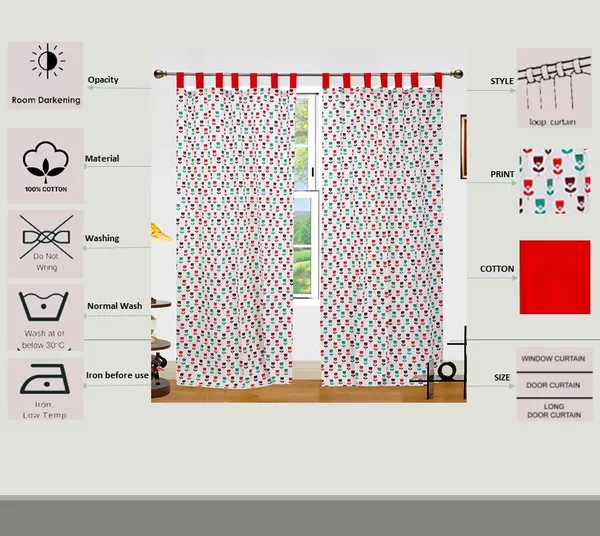 Pack_of_2_Cotton_Red_Mini_Floral_Multi_Printed_Tab_Top_Curtain_Set_for_Window_and_Door