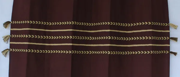 Pack_of_2_Cotton_Brown_Boho_Braids_Collection_Curtain_Set_for_Window_and_Door