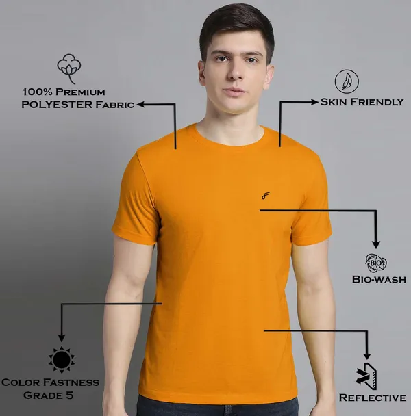Pack_of_2_Red_&_Mustard_Cotton_Round_Neck_T-Shirt_For_Men