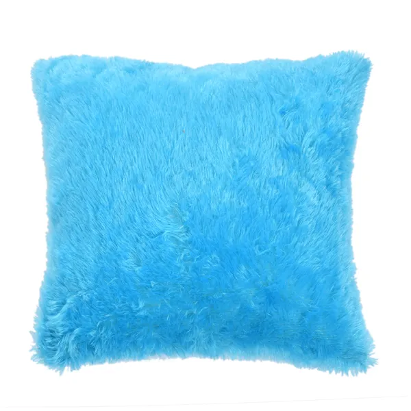 220TC_Luxury_Heavy_FURR_Decorative_Cushion_Cover_16_x_16_inch_-_Set_of_5_-_Sky_Blue