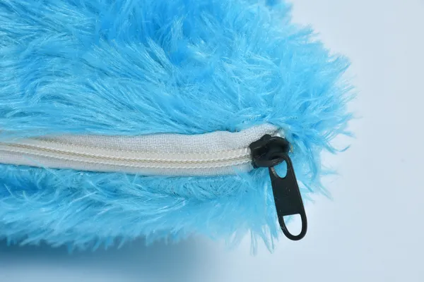 220TC_Luxury_Heavy_FURR_Decorative_Cushion_Cover_16_x_16_inch_-_Set_of_5_-_Sky_Blue