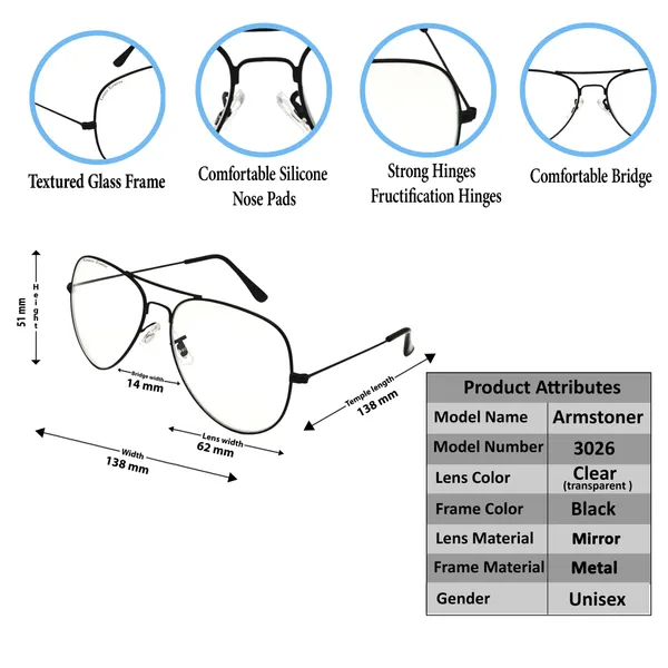 Louis_Kouros_Clear(Transparent)_Armstoner_Mirrored(Glass),_UV_Protection,_Photochromatic_lens,_Toughened_Glass_Lens,_UV_Protection,_Night_Vision,_Aviator_Sunglasses_(62)__(For_Men_&_Women,_Clear(Transparent))