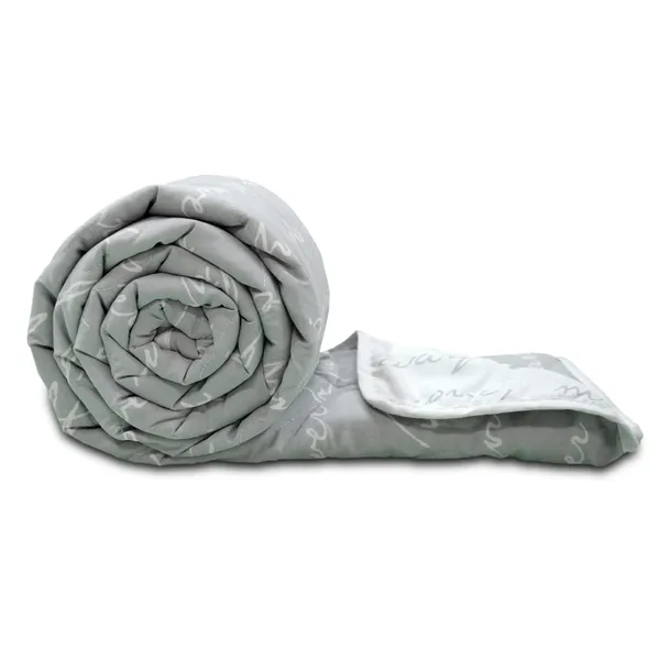 Text_Print_Single_Comforter_for_Mild_Winter_(Polyester,_Grey)
