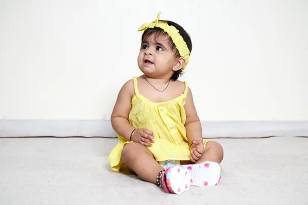 Yellow_Dress_For_Girls_|_Solid_Buttoned_Up_Cotton