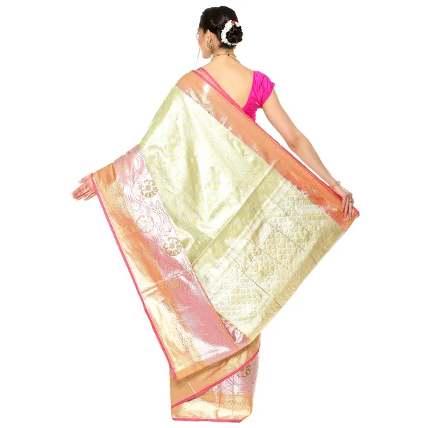 Gold_Kanchi_Silk_Banarasi_Sarees_For_Women