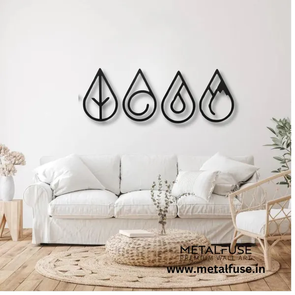 Black_Four_Elements_Drops-_Wood_Wall_Art