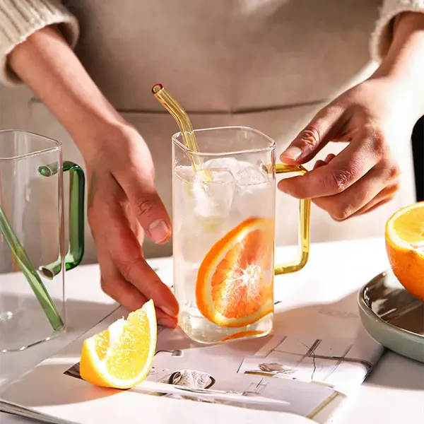 Premium_Squre_Can_Glass_Tea_and_Coffee_Sipper_Tumbler_Coffee_Mug_With_Colored_Handle__and_Glass_Starw-_400ml-_Glass_Fruit_Juice_Milk_Soda_Water_Drinking_Glass_Mug_with_Starw_Cup_Set_of_1