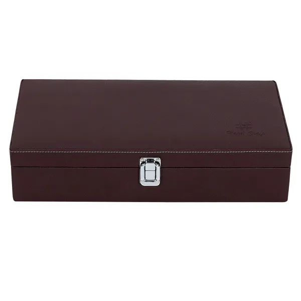 Watch_Box_Organizer_Holder_Jewelry_Accessories_Display_Storage_Case_Watch_Organiser_Collection_Box_12_Slots_In_PU_Leather_For_Men_Women_Brown_Color