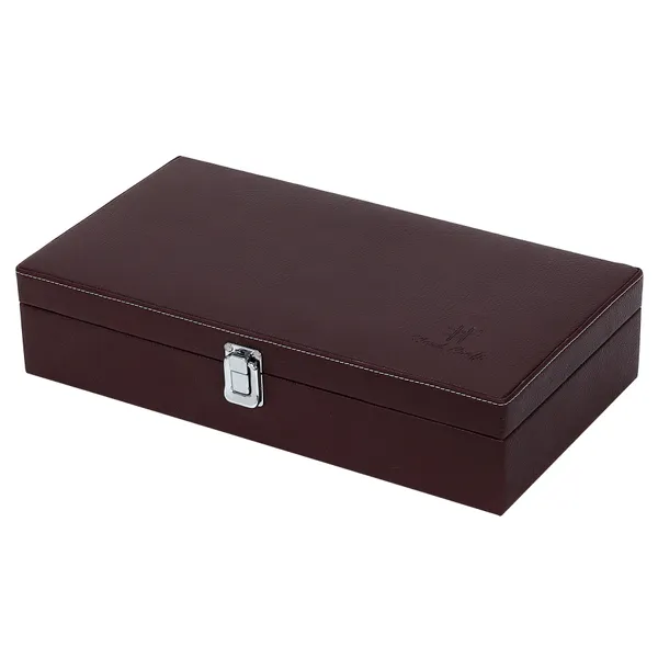 Watch_Box_Organizer_Holder_Jewelry_Accessories_Display_Storage_Case_Watch_Organiser_Collection_Box_12_Slots_In_PU_Leather_For_Men_Women_Brown_Color