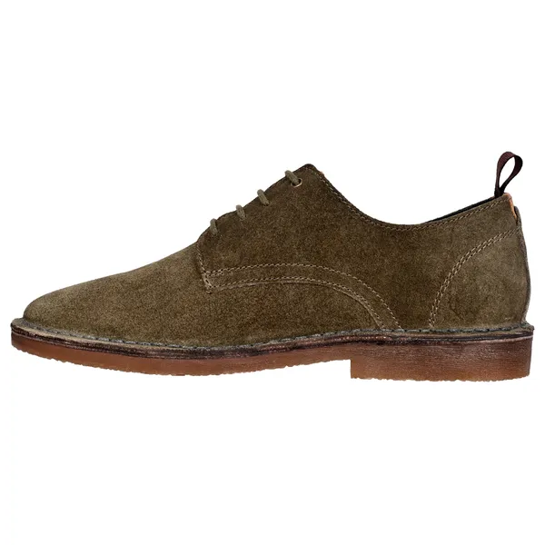 Olive_Suede_Men's_Formal_Lace-Up_Shoes_with_Memory_Foam_Comfort