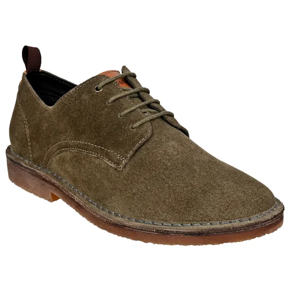 Olive_Suede_Men's_Formal_Lace-Up_Shoes_with_Memory_Foam_Comfort