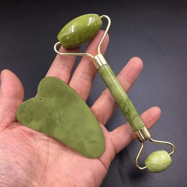 Facial_Massager_Jade_Roller___Gua_Sha_Tool_Natural_Himalayan_Stone_For_Face_Neck_Healing_Skin_Wrinkles___Serum_Application