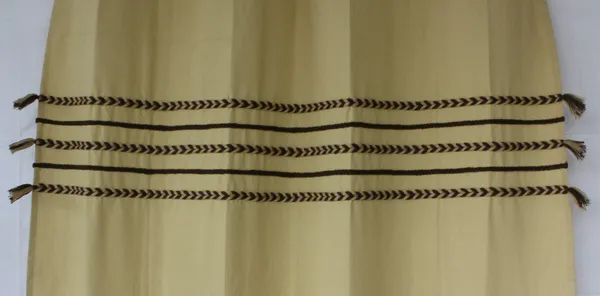 Pack_of_2_Cotton_Beige_Boho_Braids_Collection_Curtain_Set_for_Window_and_Door