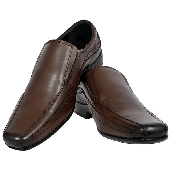 Brown_Leather_Slip-On_Shoes_For_Men's_Formal_Pair