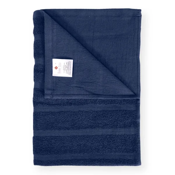 Pack_of_2_Red_and_Navy_Solid_250_GSM_100%_Cotton_Bath_Towels