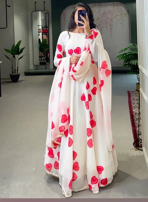 White__heart_beautiful_gown_for_Women