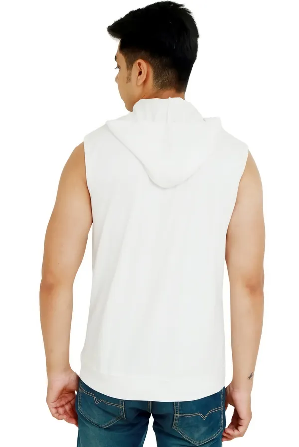 White_Cotton_Blend_Solid_T-Shirt_For_Men